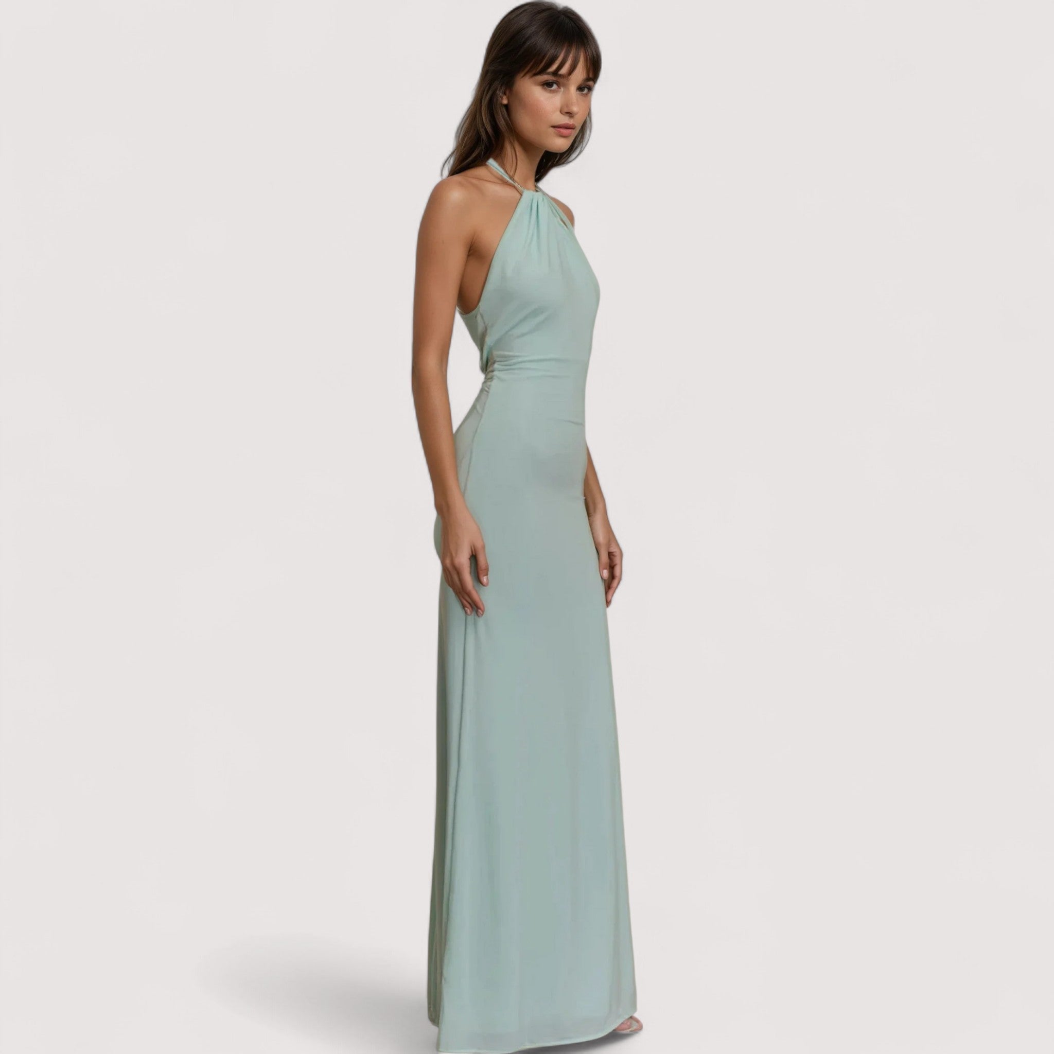 Olga™ | Halterneck-Maxikleid