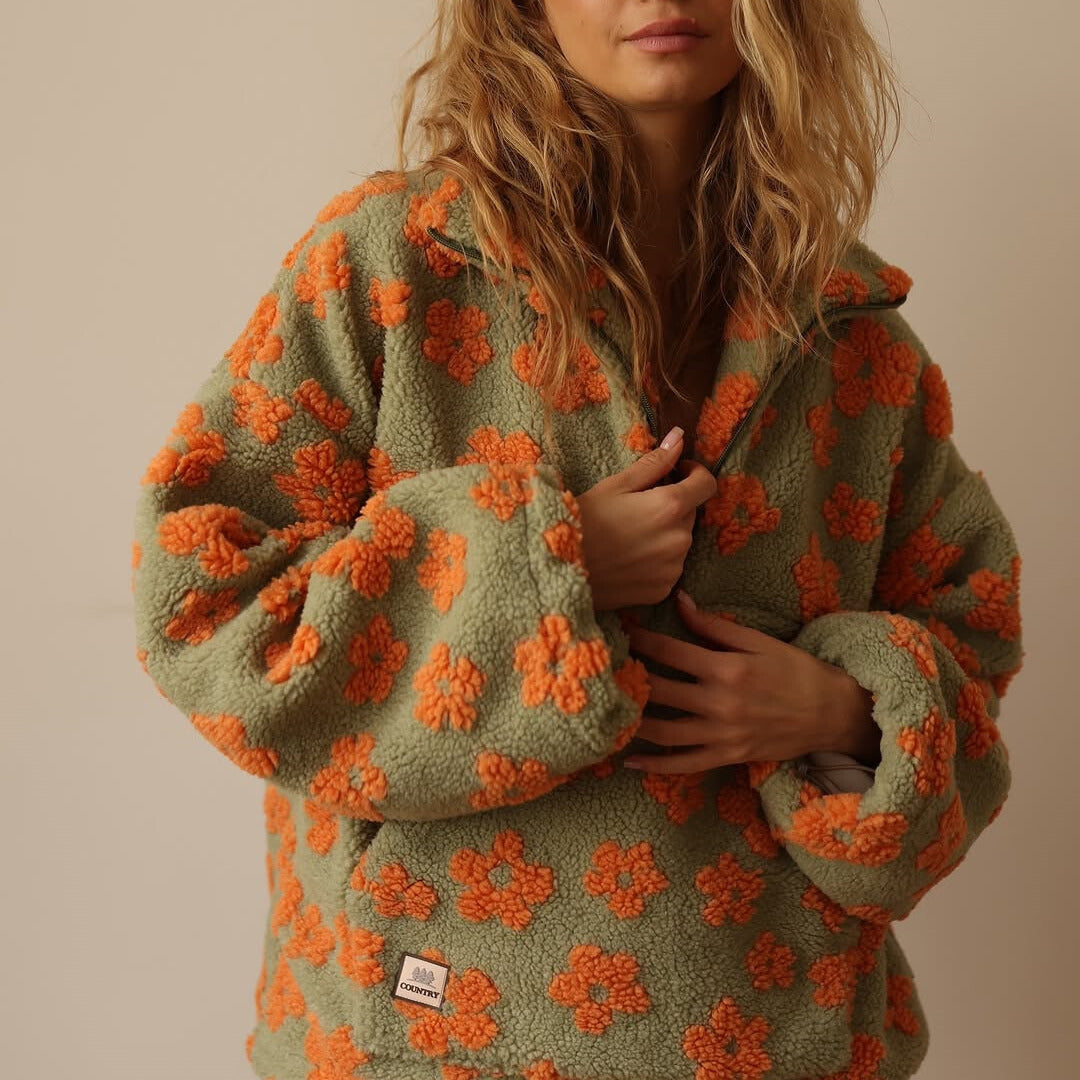 Raquel | Fleece Varm Bloom