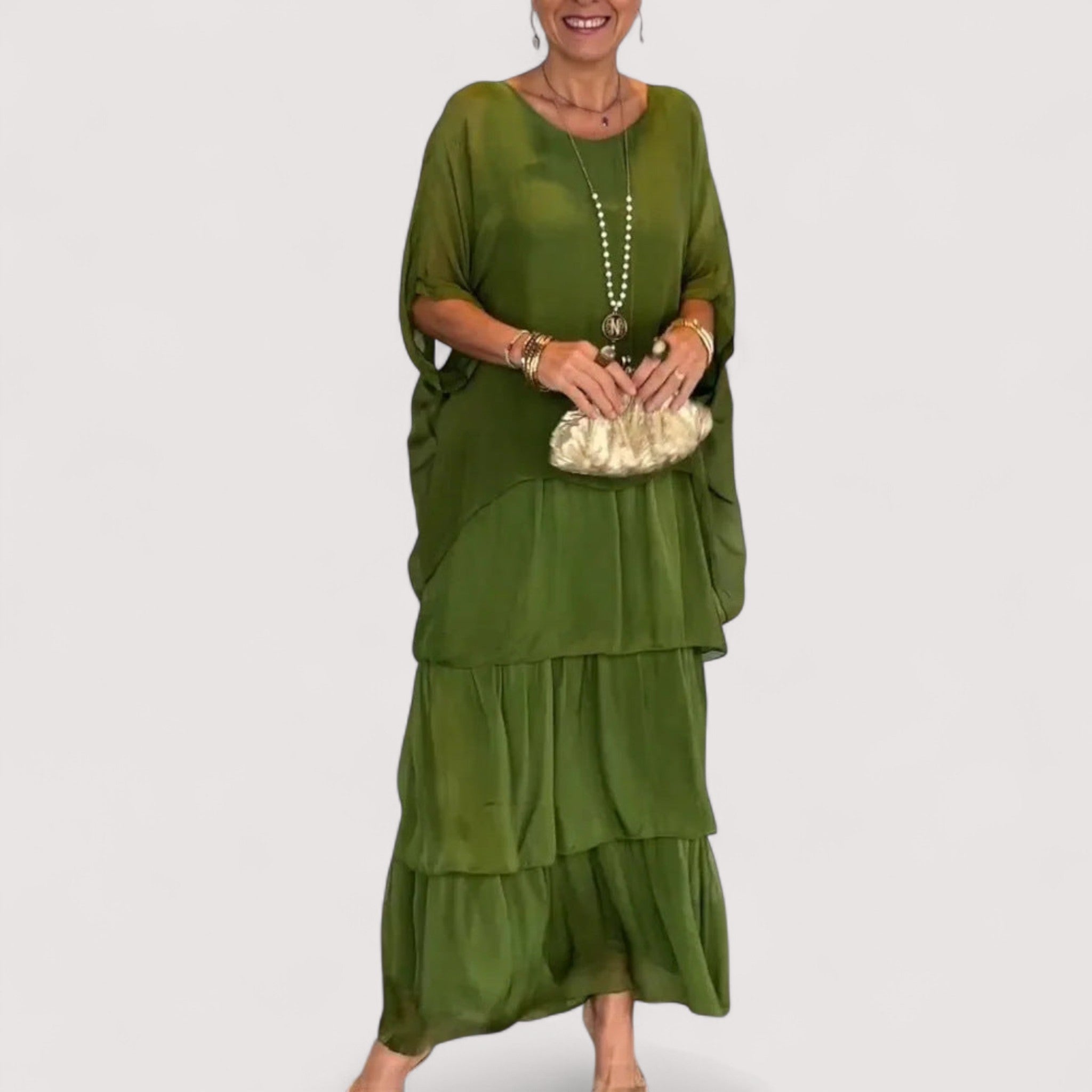 Laurence™ | Elegantes Chiffon-Kleid im Boho-Stil