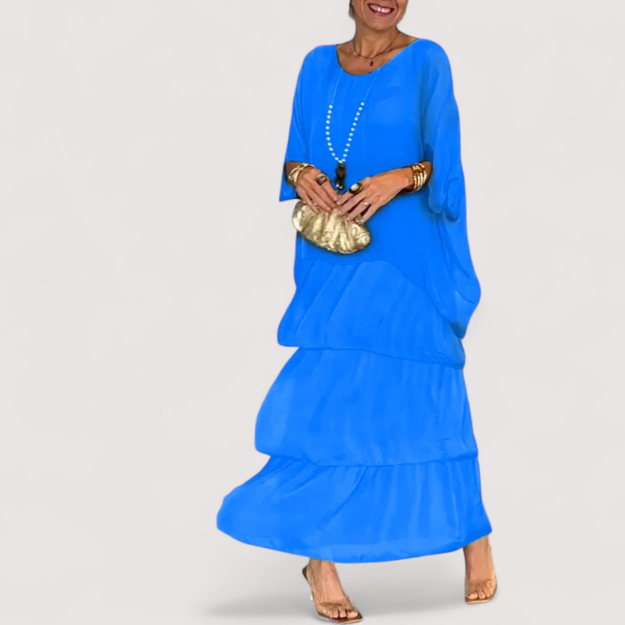 Laurence™ | Elegantes Chiffon-Kleid im Boho-Stil